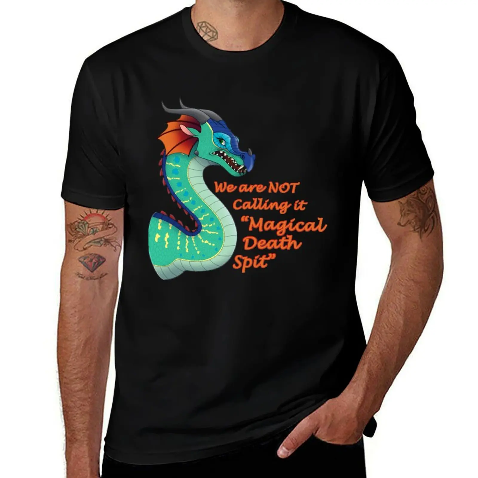 

Glory Fantasy Rainwing Not Calling Magical Death Spit Wings Of Dragon Fire Design Gift For T-Shirt man t shirt cotton T-Shirt
