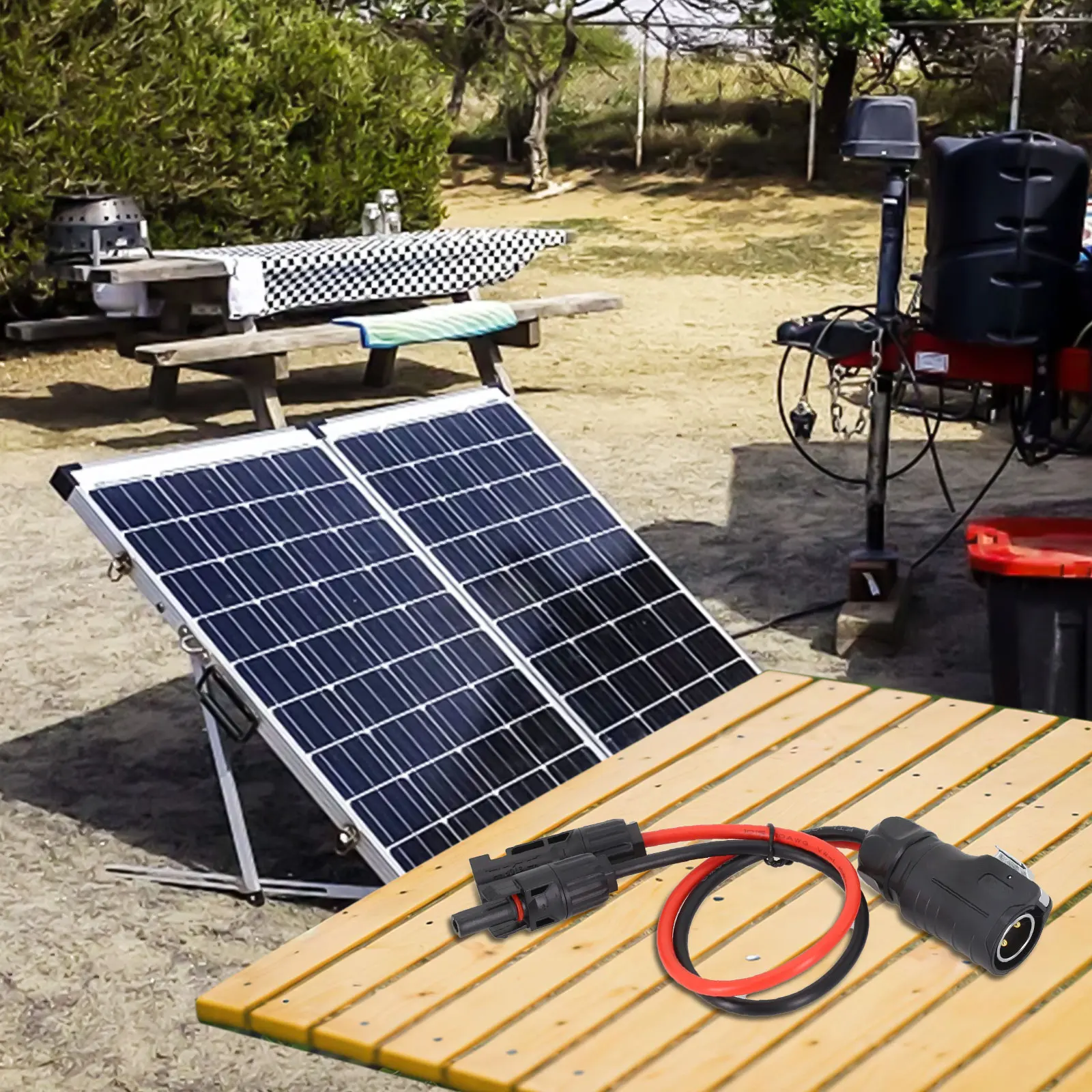 

Adequate Length at 40cm Perfectly Suited to Connect Your For Hella Solar Panel to Various Power Sources Outdoors