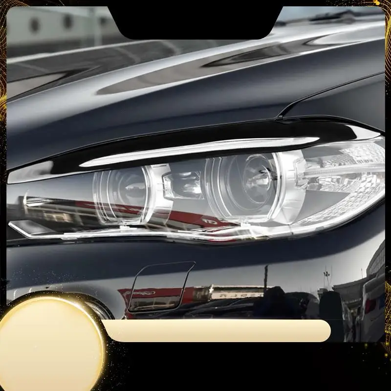 

Resin Car Headlight Eyelids Eyebrow Cover For BMW F15 X5 F85 X5M X6 2014-2018 Parts Accessories-A74F