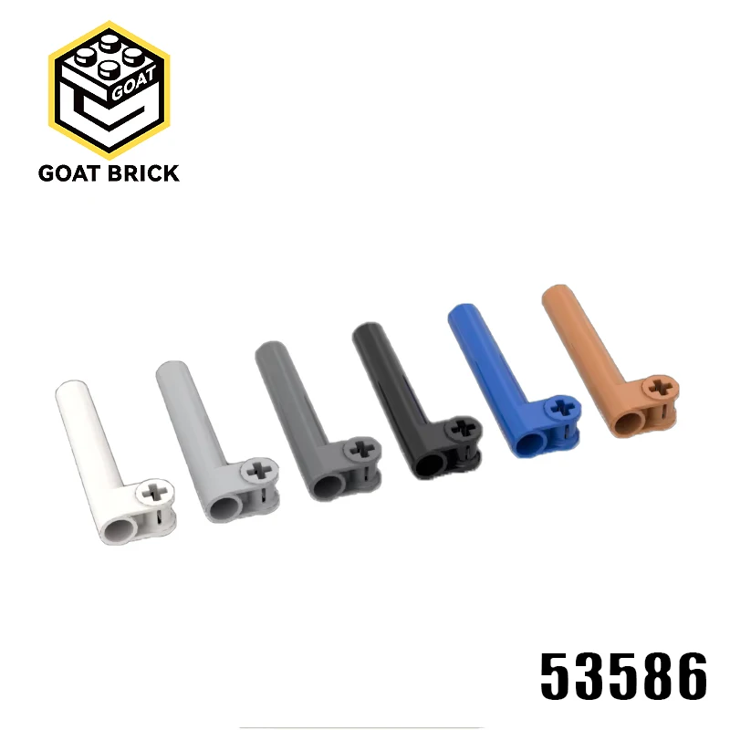 10Pcs MOC Parts 53586 High-tech Axle and Pin Connector Compatible Bricks DIY Assmble Building Blocks Particle Toy