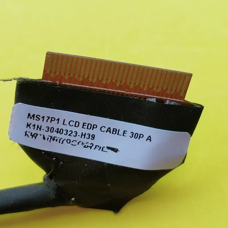 Original para MSI Stealth GS77 MS-17P1 LCD EDP CABO 30PIN K1N- 3040323 -H39