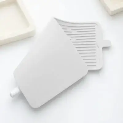 

Dish Drying Silicone Kitchen Counter White Rack Fruits Vegetables Absorbent Non Slip Easy Clean Silicone Dish Drying Mat