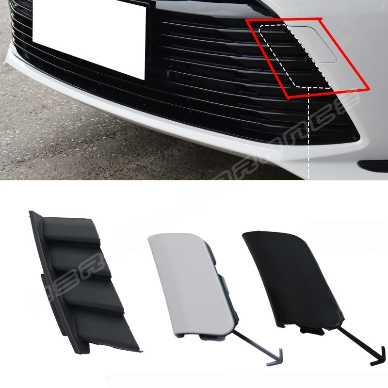 Towing Hook Eye Cover For Toyota Corolla Altis Seadn 2019 2020 2021 Front Bumper  Trailer Cap Grille Shell