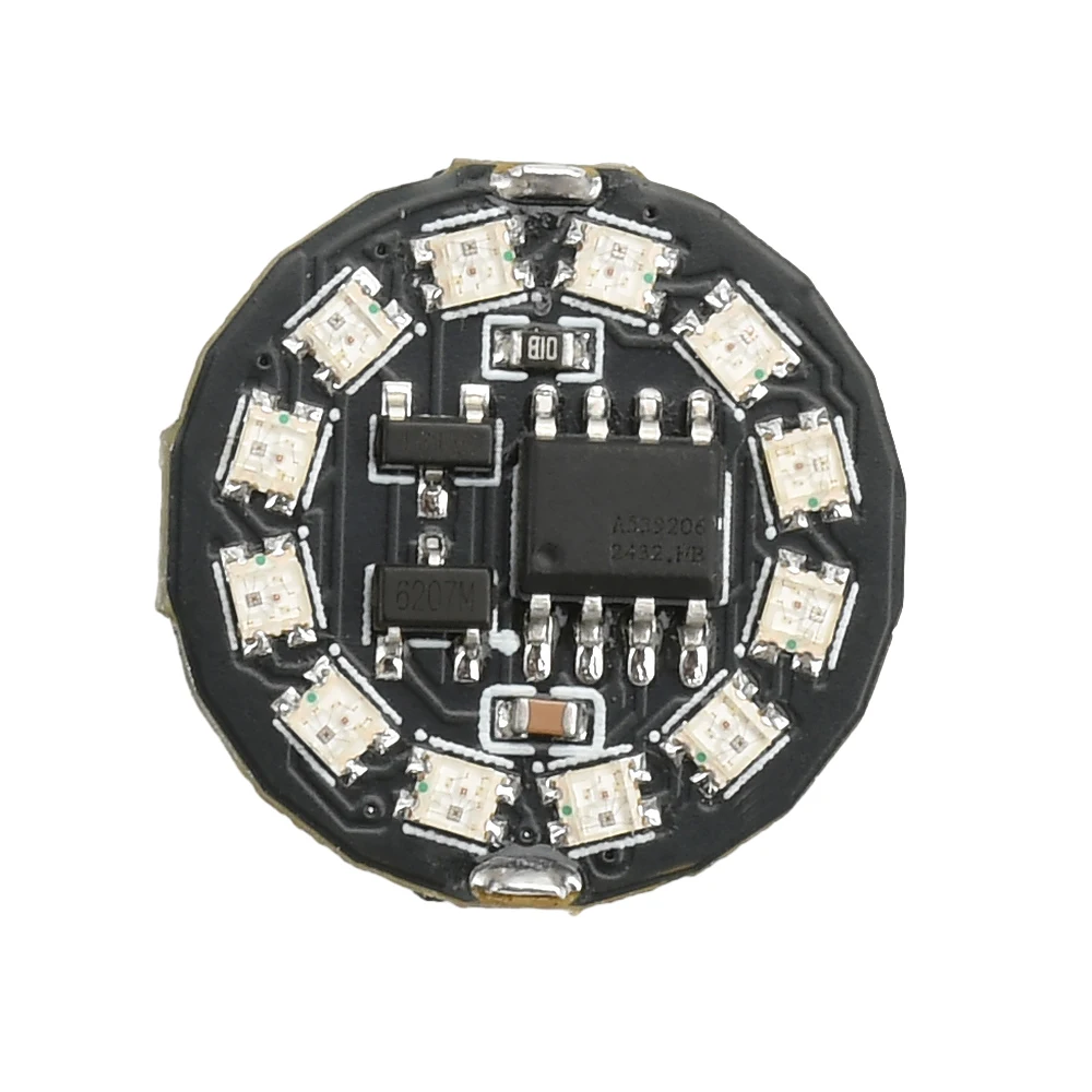 Magnetic Control Lamp LED Light Switch Colorful Breathe/Gradient/Rotate/Flowing Lights Without Battery for Robot Sandtable Model