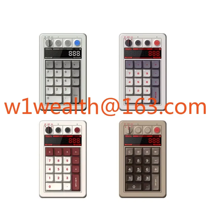 

Support computer standard hot swap shortcut BT/2.4G 8Bitdo 18 key retro mechanical number key is suitable for