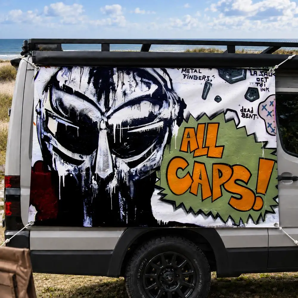 MF Doom Underground Hip Hop Legend Flags Decorative Banners Suitable For Outdoor Camping Family Parties And Garden Walls Gift