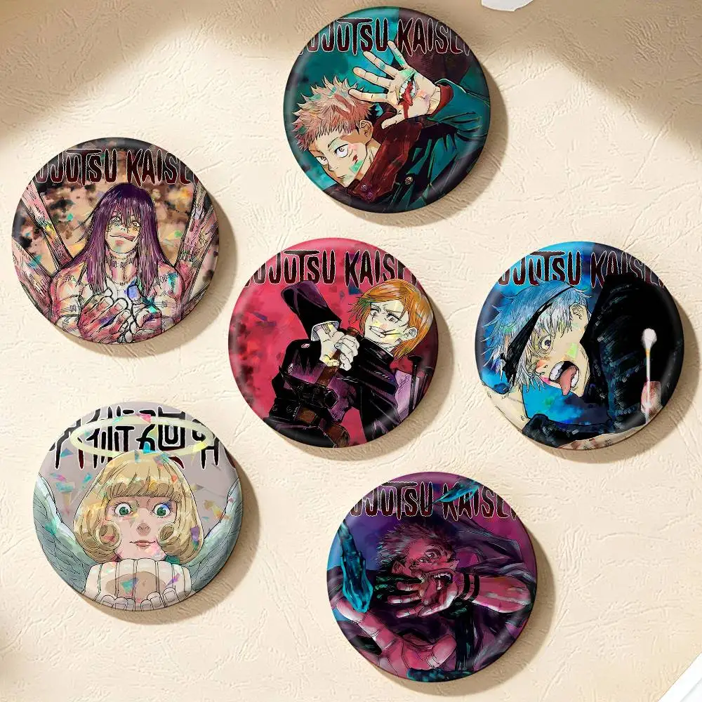 Jujutsu Kaisen JJK Manga   75mm 44mm 25mm Brooch Backpack Hat Pins Accessories Toys Badge