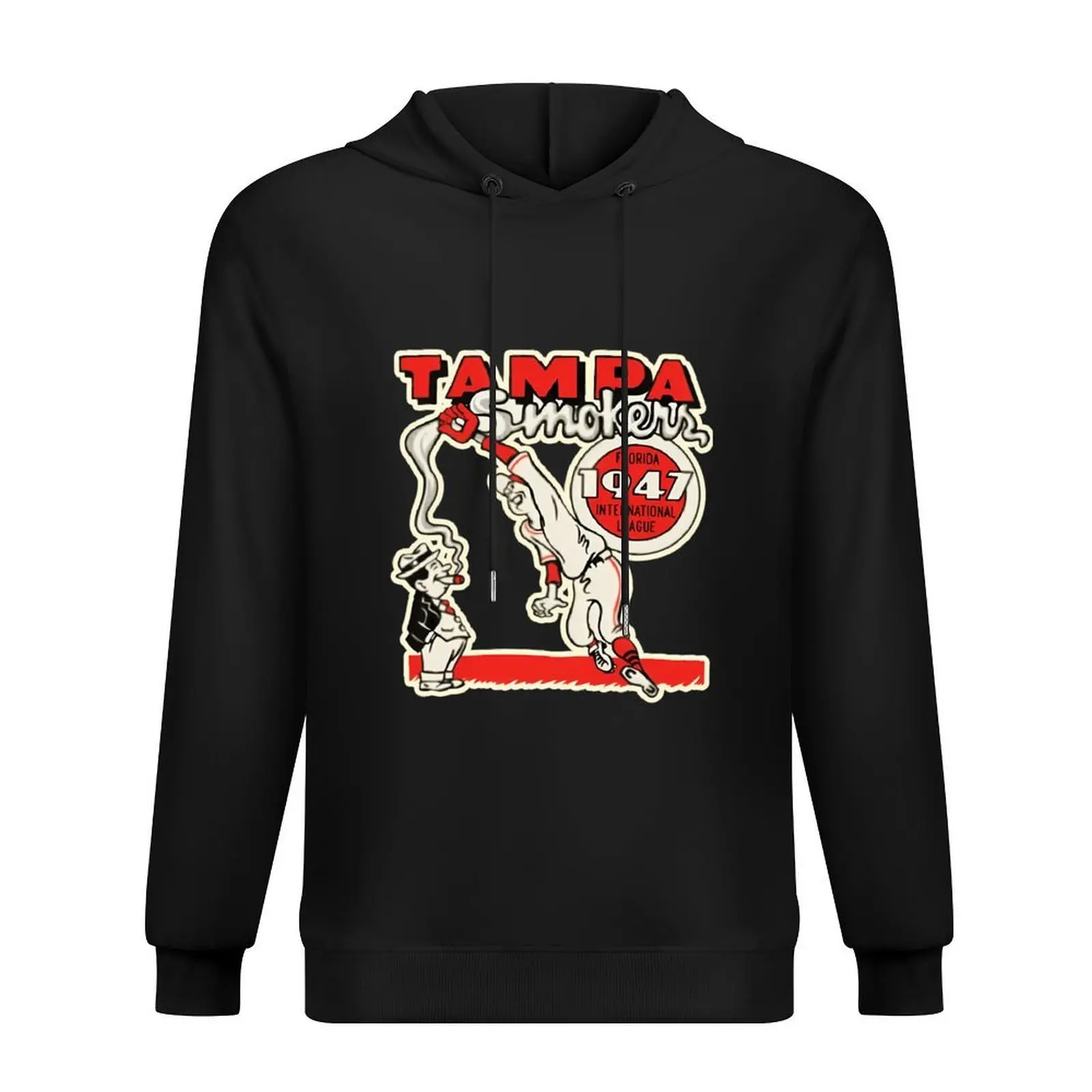 

Tampa Bay Smokers Vintage Baseball Hoodie men's winter sweater graphic t shirts men anime clothes japanese style new in hoodies