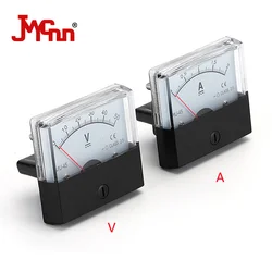 MU-45 DC voltmeter 5A 20A 50A 15V 30V 50V 75V 100V 150V 200V 250V 300V pointer voltage size 58*52mm measuring positive and neg