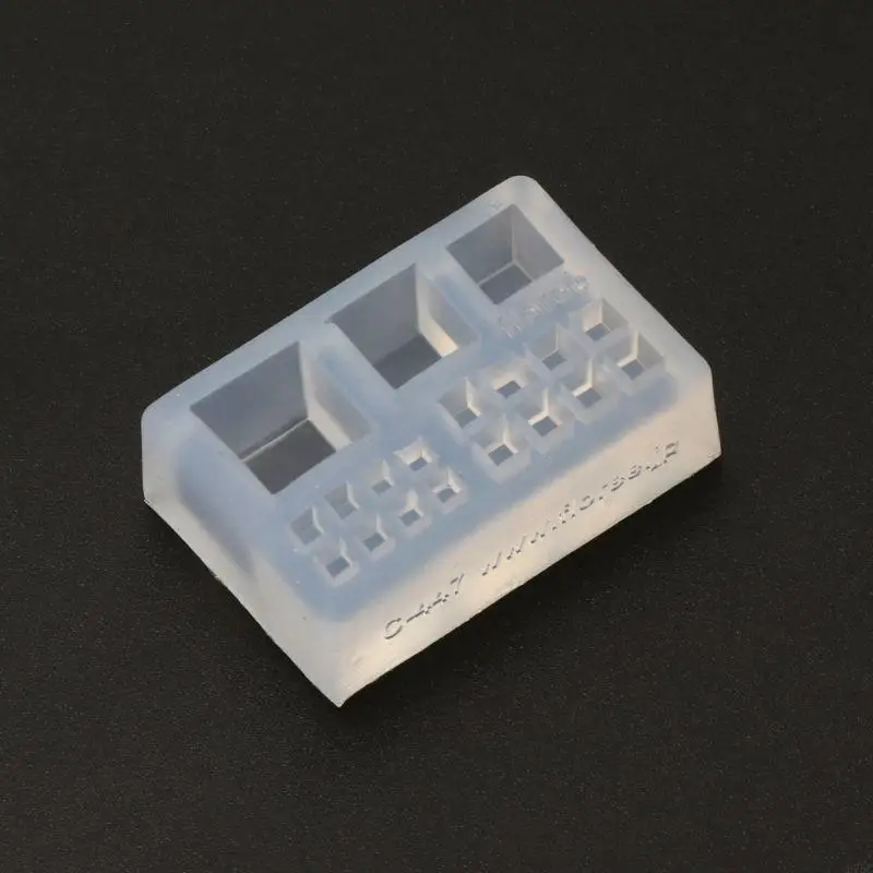 U75C Mini Size Cubic Square Resin Jewelry Mold Earring Necklace Jewelry Making Tools