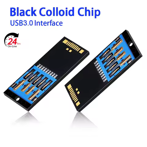 3.0 High Speed USB Flash Memory 16 32 64GB USB Short Long Edge U Disk Semi-finished Chip Pendrive Factory Wholesale 15X11X1.4mm