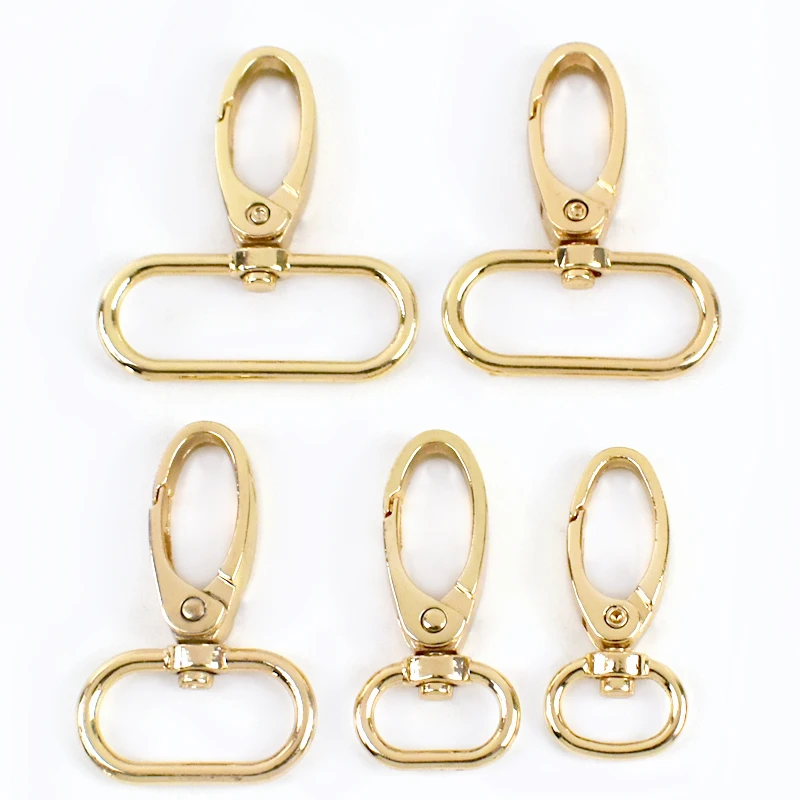 Meetee 30Pcs 16/20/25/32/38mm Metall Schnallen Tasche Hund Kragen Gurtband Swivel verschlüsse Hummer Trigger Clips Snap Haken DIY Zubehör