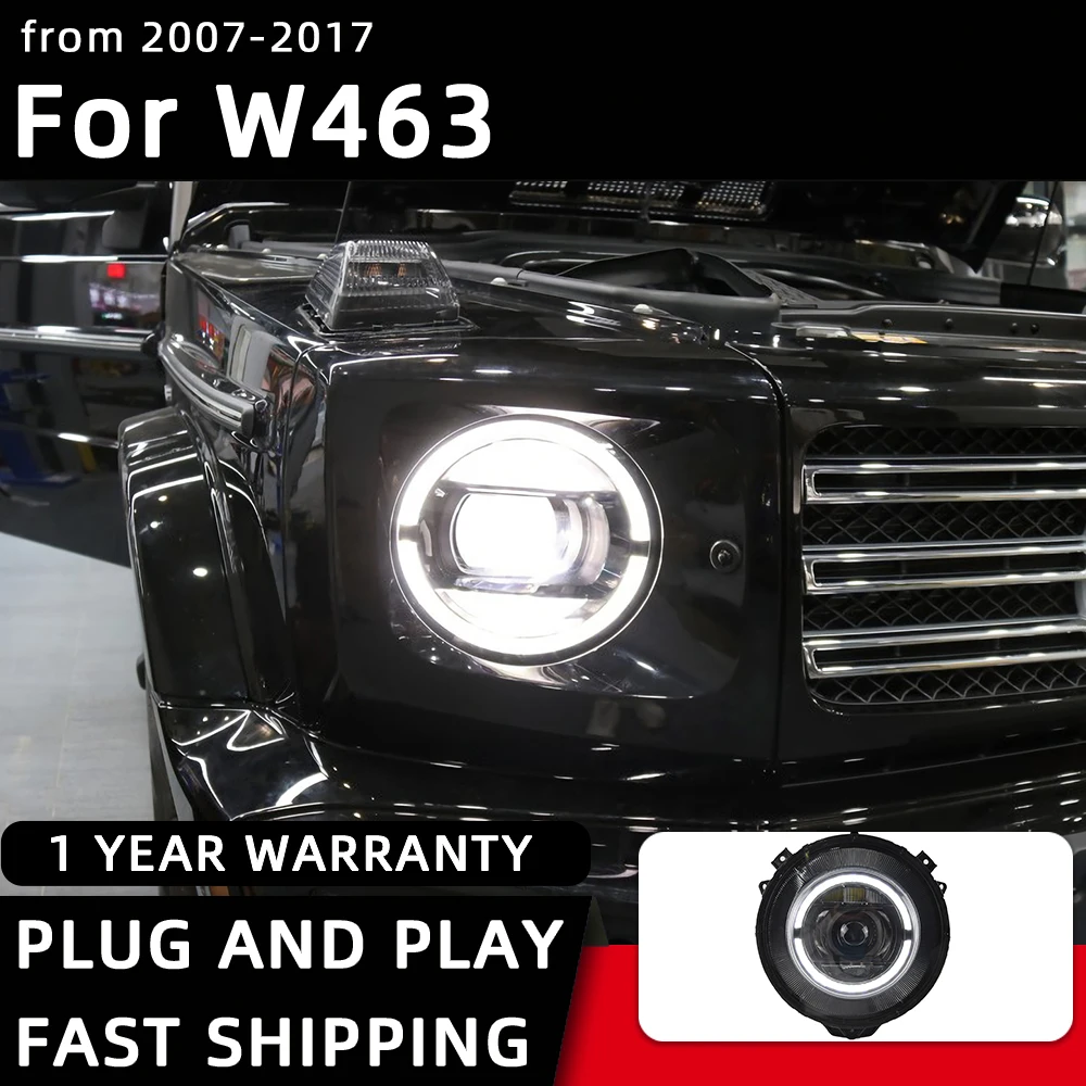 Car Styling Headlights for Benz W463 LED Headlight 2007-2017 G350 G500 G55 G63 Head Lamp DRL Signal Projector Lens Automotive