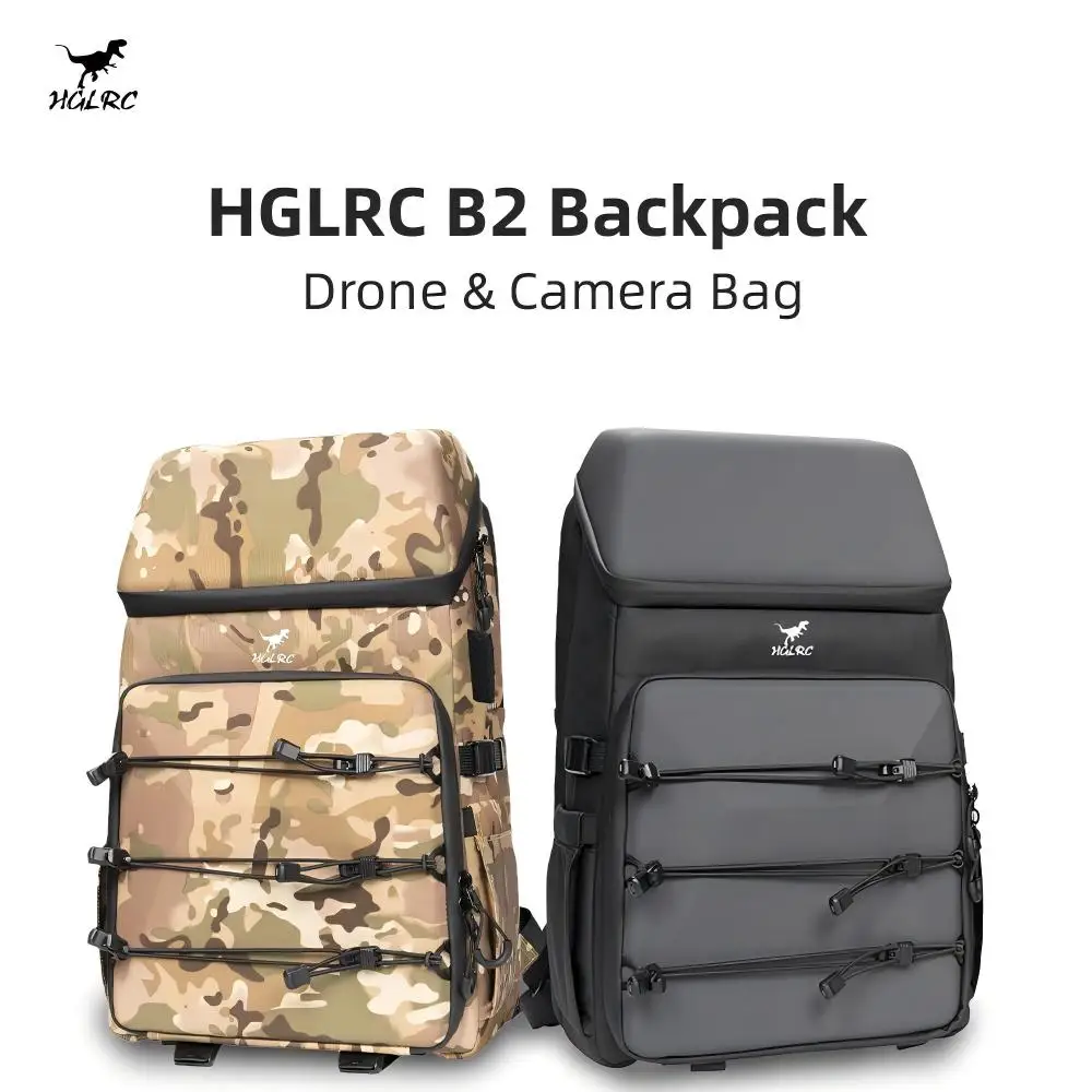 HGLRC B2 Drone&Camera Backpack - 47X29X23cm 14.5L Volume