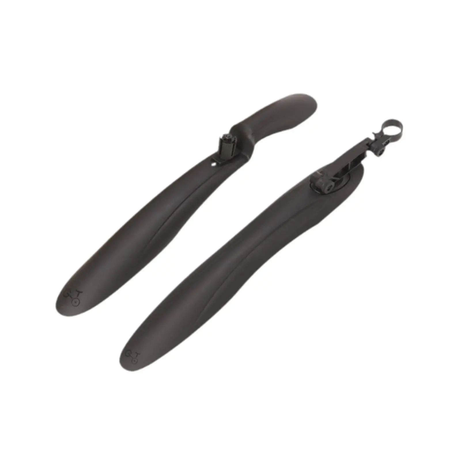 Bike Mudguard Set, Bicycle Mud Guard Supplies Portable Spare Parts Wheel Protection Easy Installation Bike Mudflap for Riding