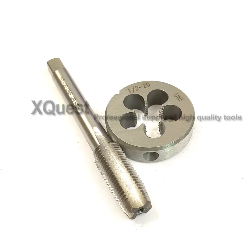 Unc 1/2 Left Unified Thread Tap And Die Set Unc1/2-13 Unc1/2 1/2-13 Lh Fine Threads Taps Dies Unf1/2 Unf1/2-20 1/2-20