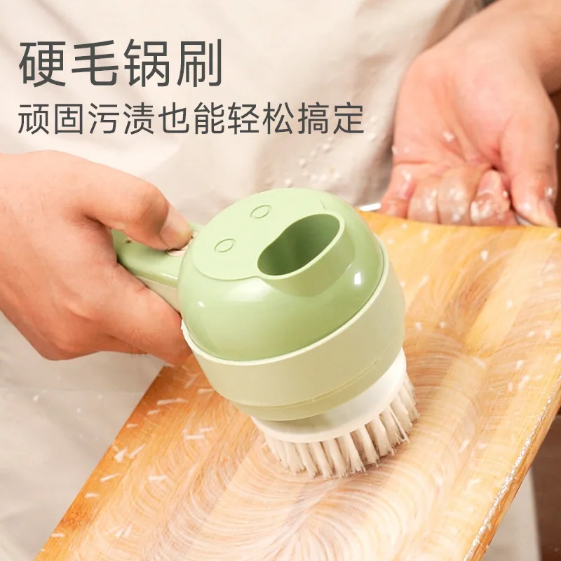 Multifunctional vegetable cutter wireless electric garlic hitter ingredient auxiliary food cut onion artifact hand-held Gatling