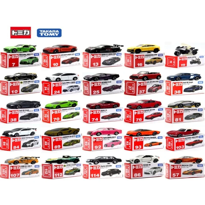 TAKARA TOMY TOMICA modello Rambo Grand Ben Nissan GTR Honda Civic alloy toy car, collezione in miniatura giocattoli regalo per bambini per ragazzi