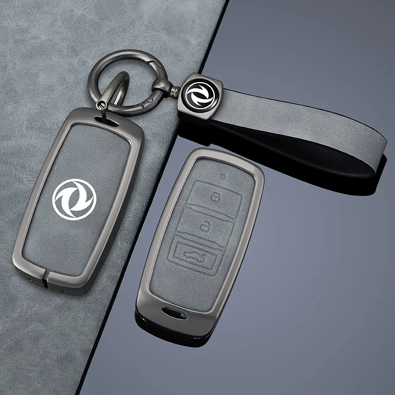 Car Remote Key Case Cover Fob for DFM DFSK Dongfeng Fothing Joyear SX6 S50 X3 X5 S500 CM7 SX7 F600 T5 M5 Keychain Accessories