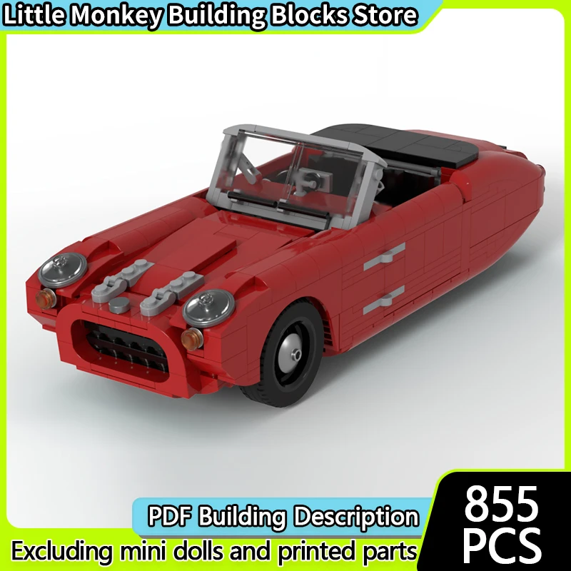 

Конструктор «Гоночный автомобиль» MOC, классический трехколесный модульный конструктор T60, развивающая игрушка для детей, подарок на праздник, набор для сборки