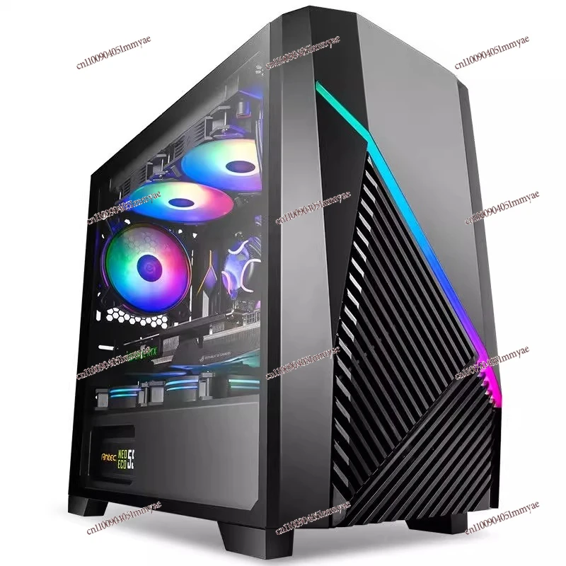

Computer desktop mainframe case glass side transparent ARGB light strip