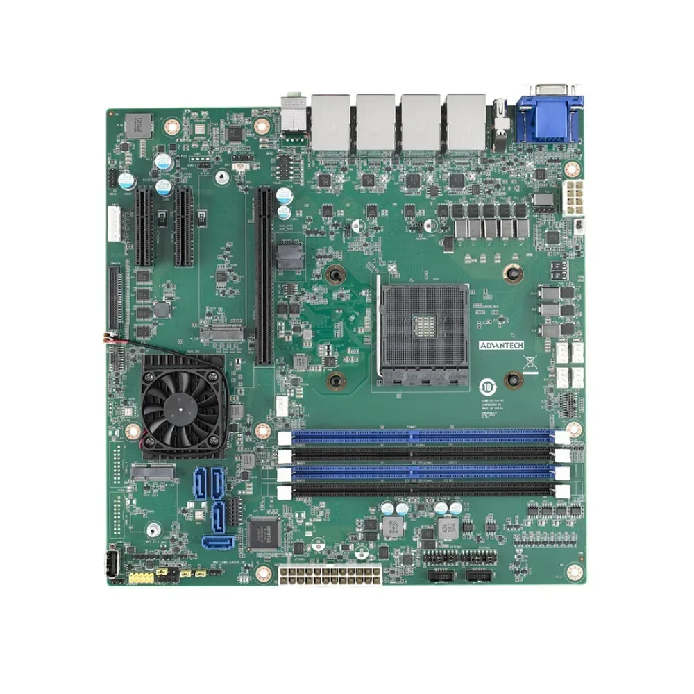 2025 Advantech AIMB-522 AMD AM4 DP/VGA DDR4 Supports Triple Displays MicroATX Industrial Motherboard