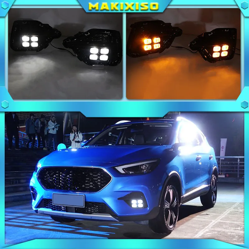 

Car bumper headlight for MG ZS daytime light 2020~2022y DRL car accessories LED headlamp for mg zs fog light