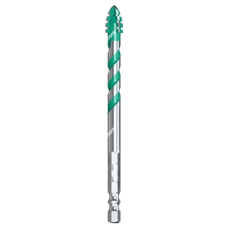 for ceramic tile concrete punching ultra-high hardness drydrilling Four-edge sawtooth eccentric drill bit special electric dril