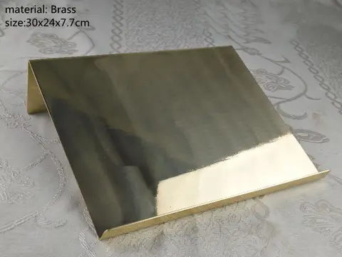 교회와 가정을 위한 황동 성경 스탠드, 세련된 기독교 성경, 미사일 스탠드