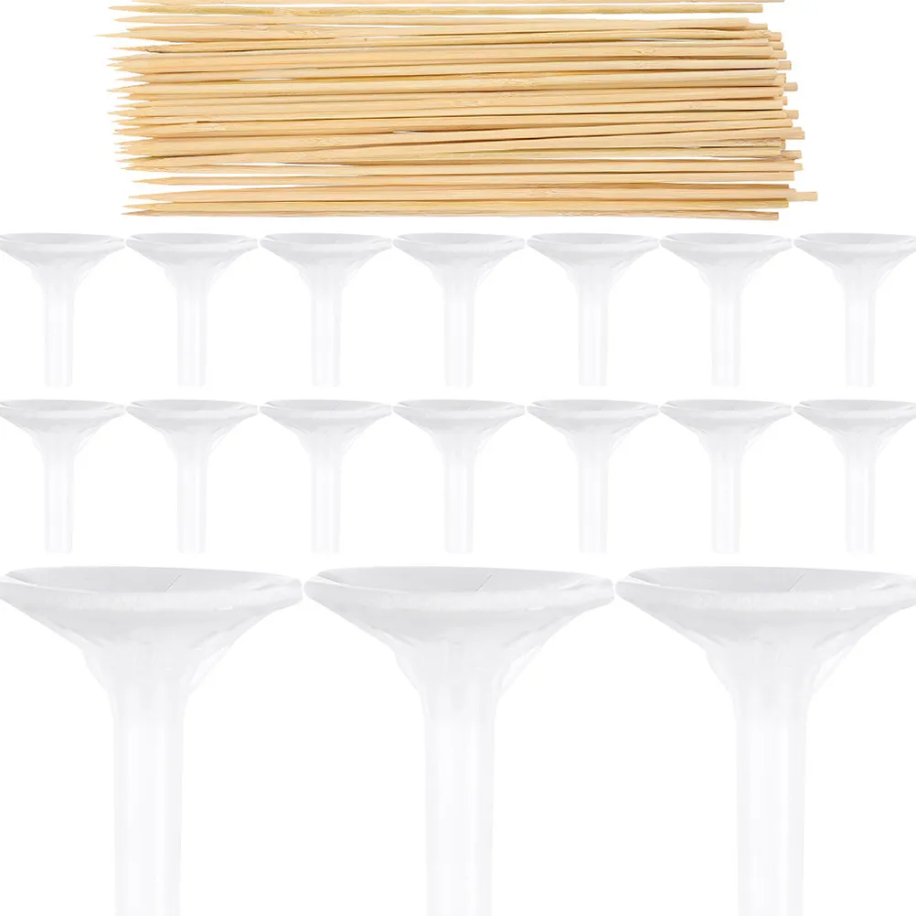 

Candy Holder 90 Sets Wrappers and Sticks Display Shelves for Truffles Sweets Bouquet DIY Party Favors Tea Time Accessories