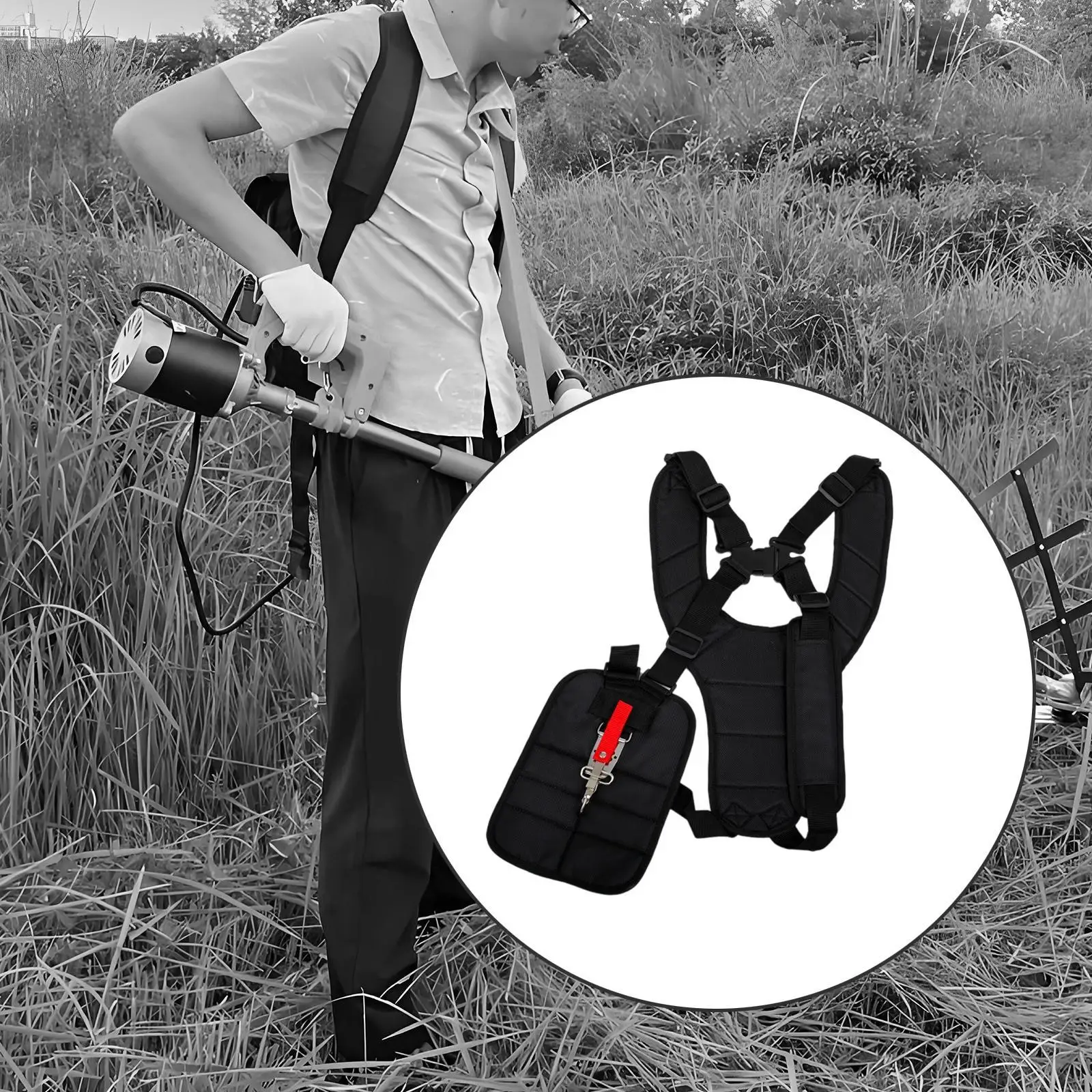 

Double Shoulder Strap Labor Saving Strap for Grass Cutting Machine
