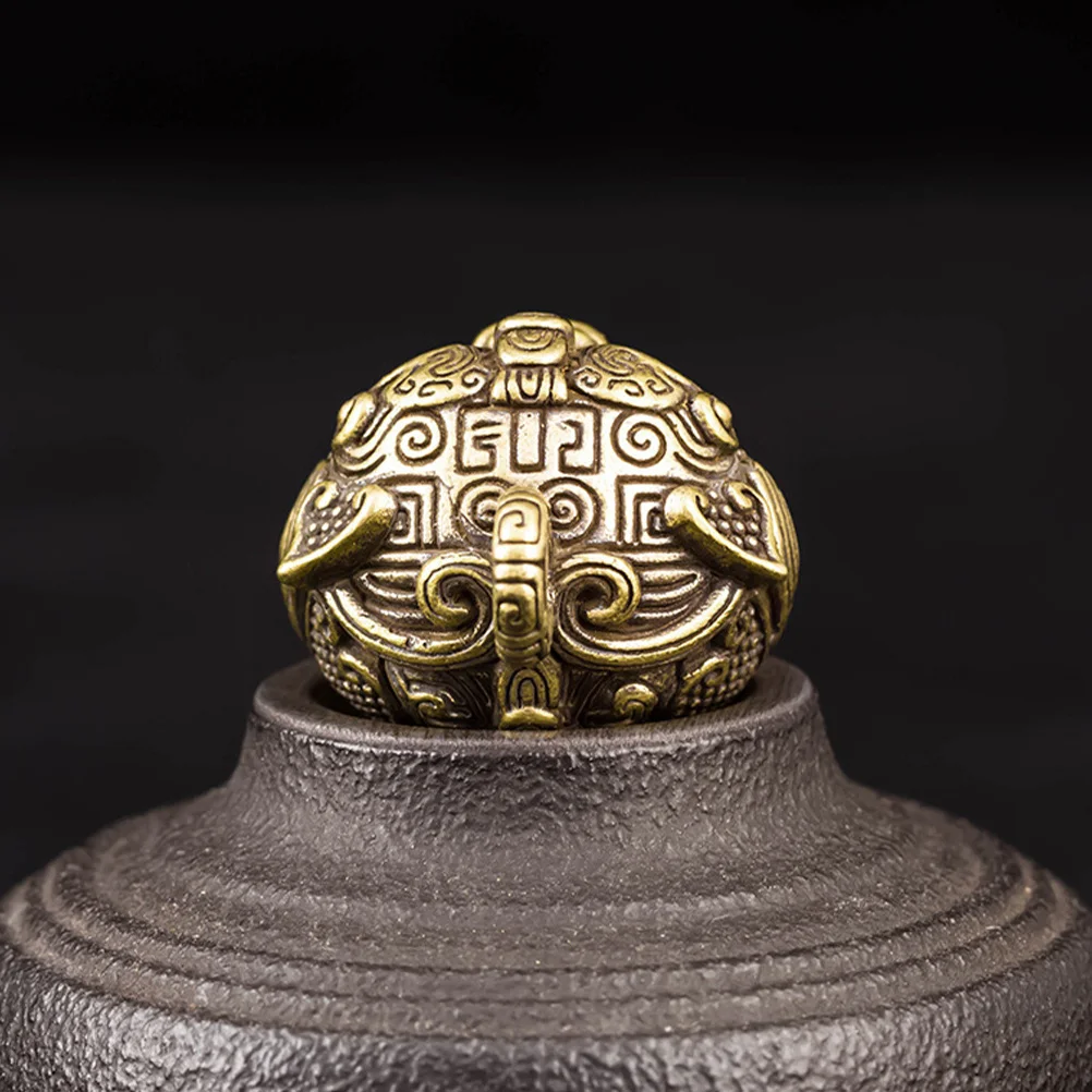 

2 шт. Pixiu брелок для ключей кулон латунь винтажный стиль брелок украшение китайский дизайн декоративный кулон для ключей брелок украшение