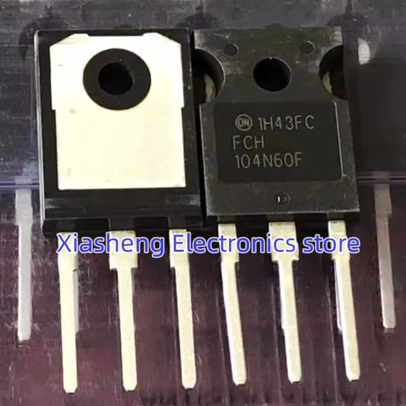 

New Original 5Pcs FCH104N60F TO-247 600V 37A MOSFET Field Effect Transistor Good Quality