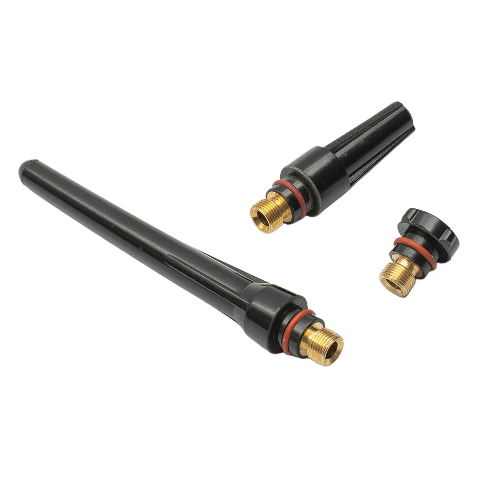 Kit Welding Collects Body Size L M S TIG WP 17 18 26 Welding Torch 3Pcs Body Kit Useful Brand New High Quality