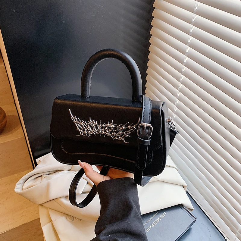 

Stylish Commuter Crossbody Bag Women High-End Minimalist Leather Purse Vintage Parisian Design Solid Color Luxury Tote Handbag