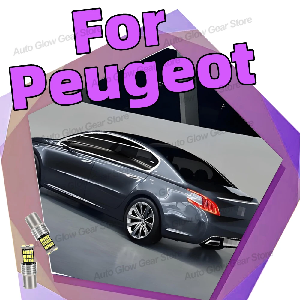 

2x LED Reverse Light Bulb For Peugeot 106 1007 206 207 2008 306 307 308 SW 406 407 607 806 807 508 5008 Backup Back Up Lamps 12V