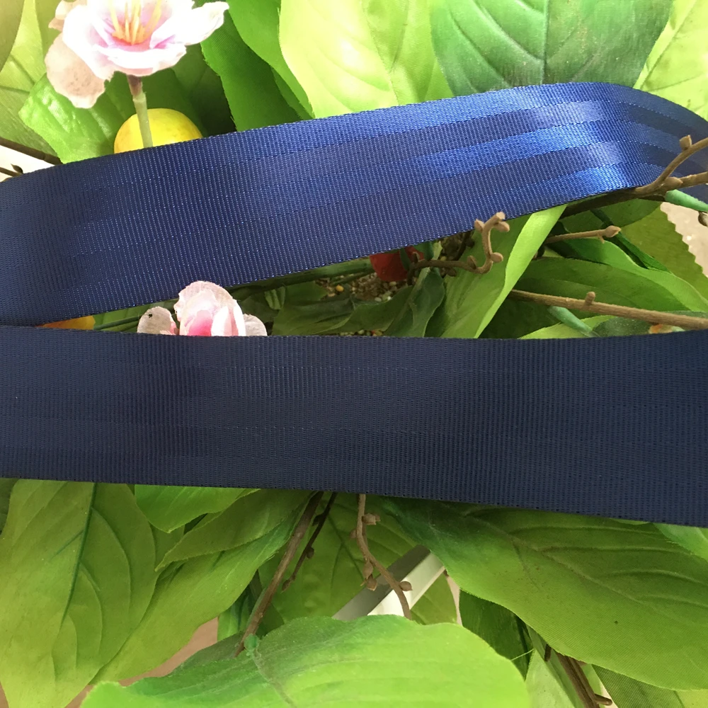 Blue Car Seat Belt Accessories 3.8/20/30 Meters Webbing Racing Modified Seat Belts Swing Belt Extension Strap Dark Blue