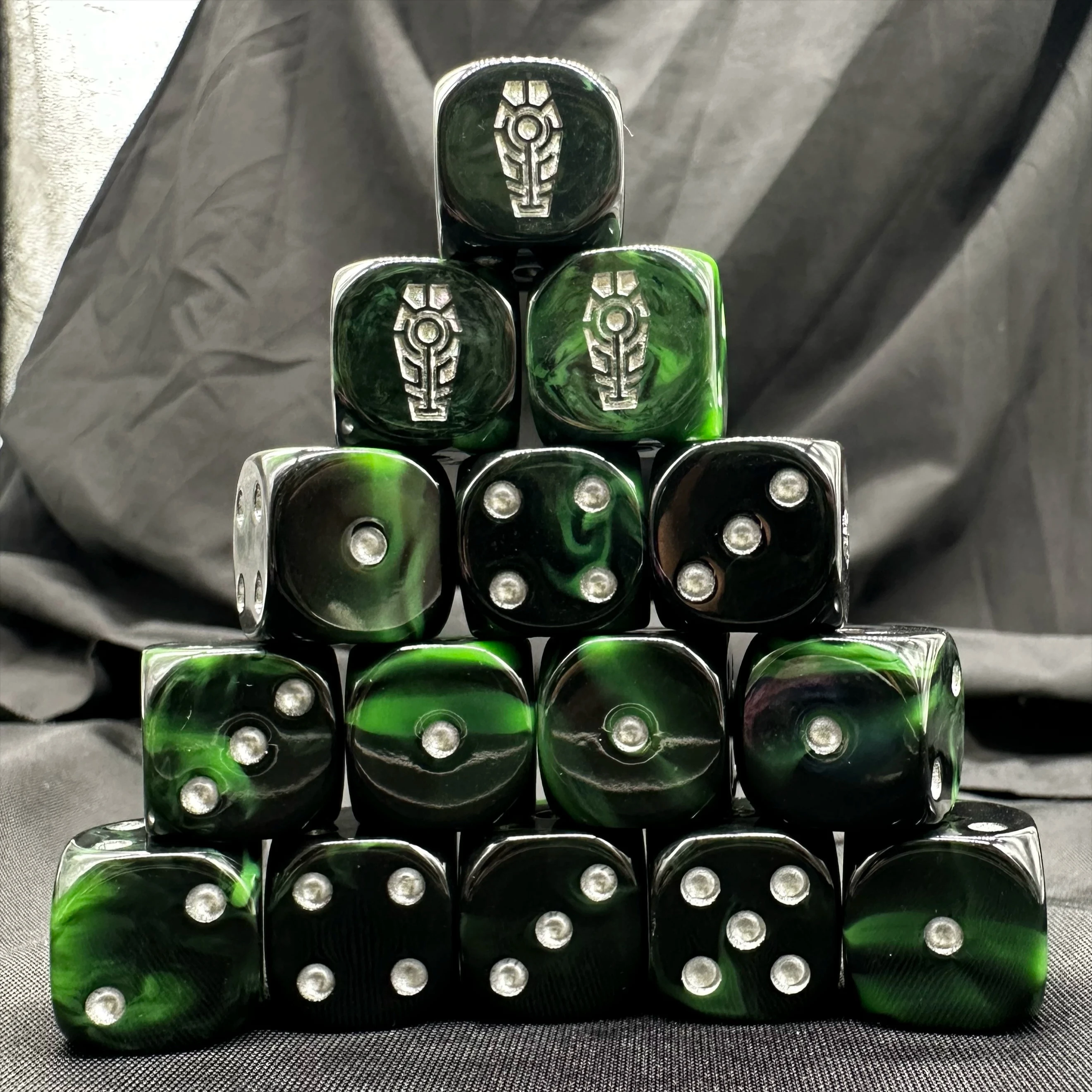 Warhammer 40k necron dice-AliExpress