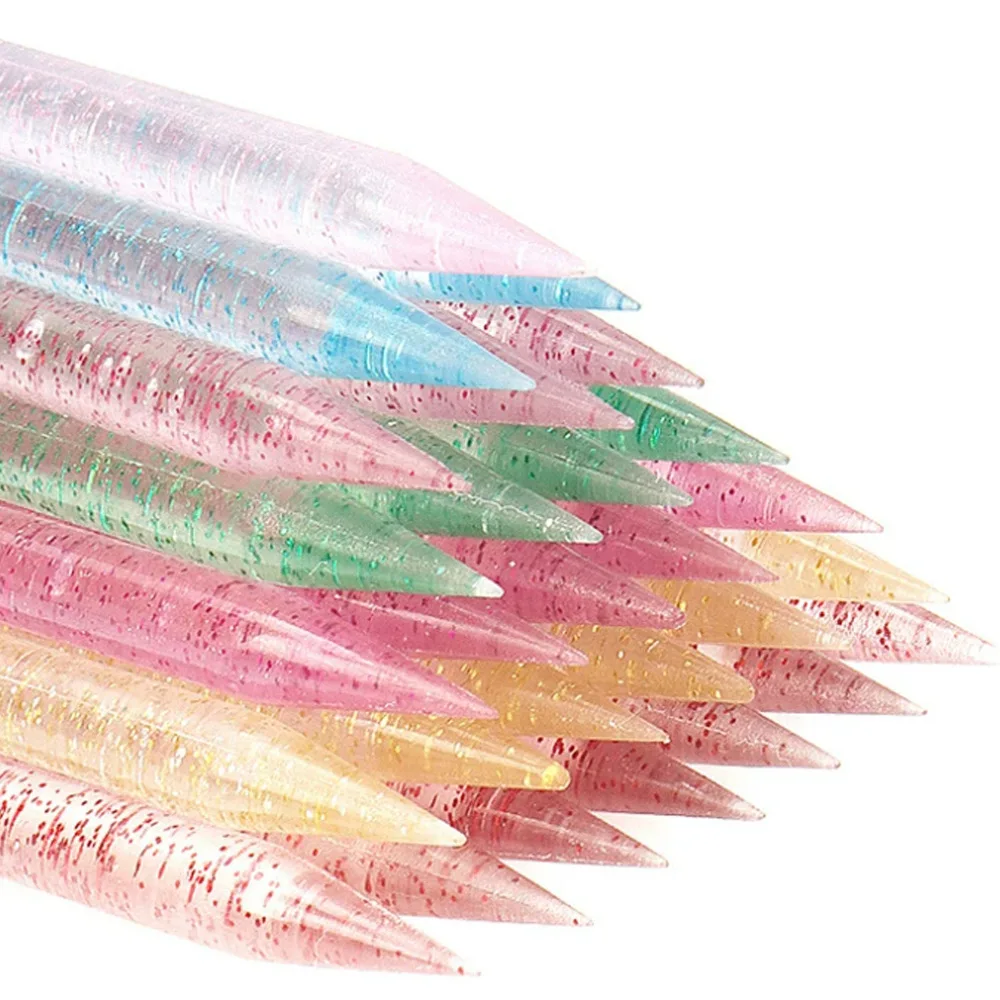 100/50pcs Nail Art Nagel hauts chieber wieder verwendbarer Double End Crystal Stick profession elles Nagel haute ntfernungs werkzeug Maniküre Nagel zubehör – Detail 5