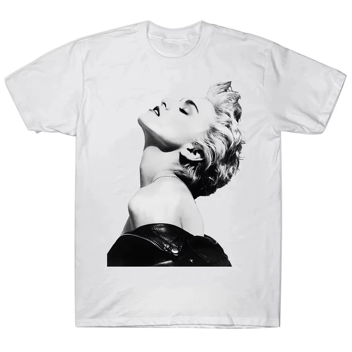 Fashion Short-sleev Tops Ropa Hombre Retro 1994 Madonna Bradford Gallery T Shirt