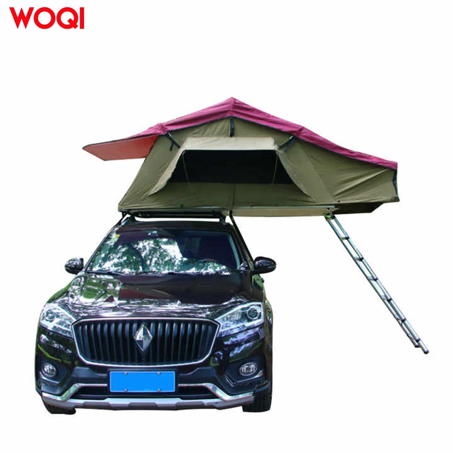 anti UV outdoor car soft top tent, high-quality family camping tent