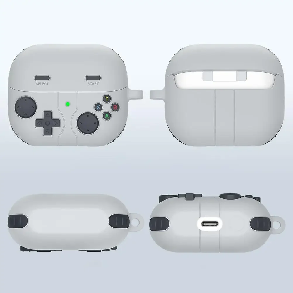 

Silicone material is soft Case 3D Cartoon Game Consol Earphone Accessories Cover With Hook For Samsung Galaxy Buds 3/Buds 3Pro