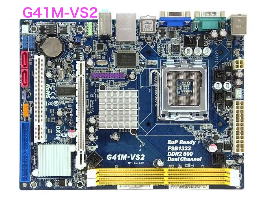 

Suitable For Asrock G41M-VS2 Desktop Motherboard LGA 775 DDR3 Mainboard 100% Tested OK Fully Work