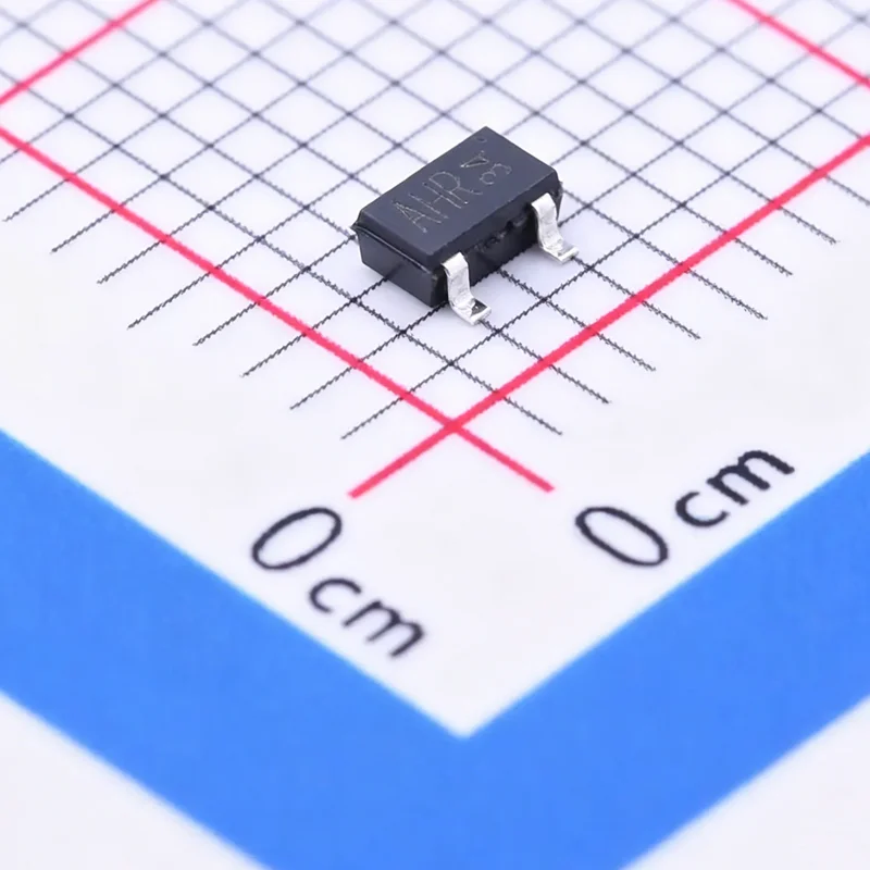 100PCS/LOT 2SB1197KT146R marking AH Bipolar (BJT) Transistor PNP 32 V 800 mA 200MHz 200 mW Surface Mount SMT3