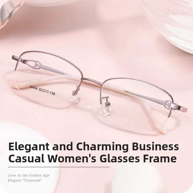 elegant-lady's-half-frame-glasses-frame-2023-new-style-small-face-enhancing-optical-glasses-for-women-alloy-material