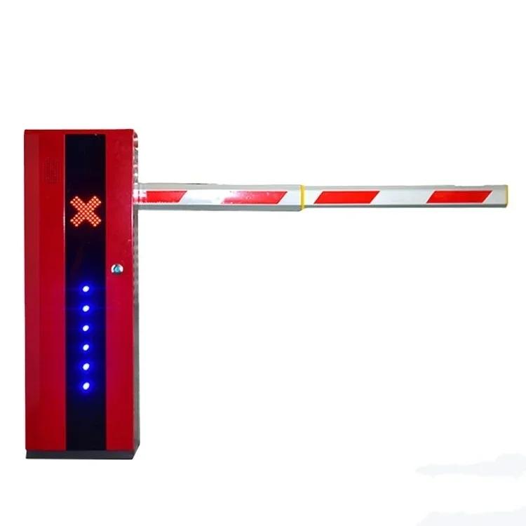 Automatic Road Swing Car Park System Barriere Parking Entrance Gate With Inbuilt Rs485