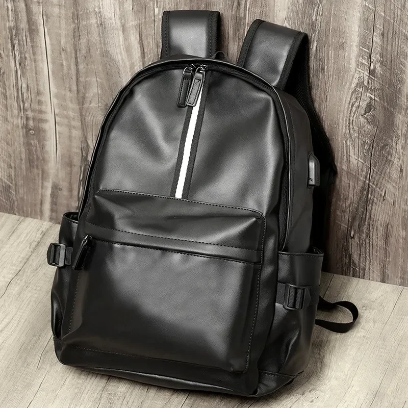 Unisexowy plecak na laptopa w paski, modny, podróżny, sportowy, męski plecak, plecak szkolny dla uczniów, nowy styl.