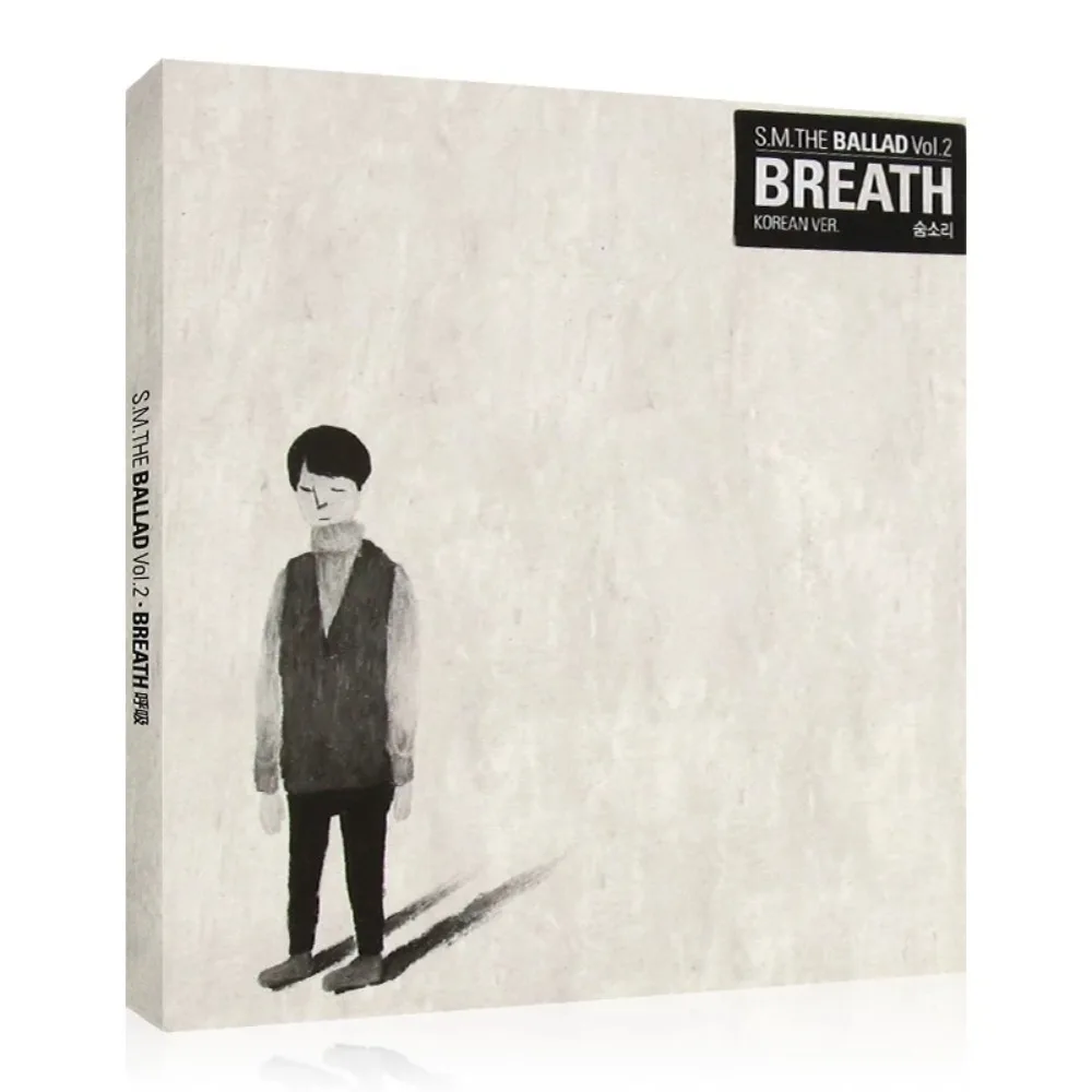 

С.М. The Ballad Vol.2 "Breath" Корейская версия CD + тематическая книга лирики - K-Ballad Tracks