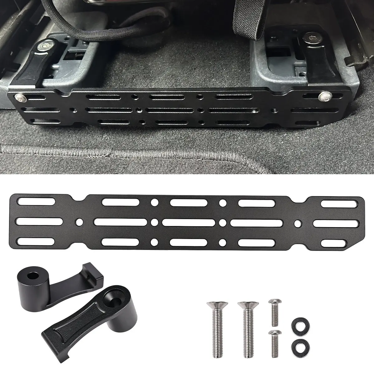 Front Multifunctional Installation Panel Seat Bracket 2021+ For Ford Bronco Accessory （2 Door OR 4 Door）