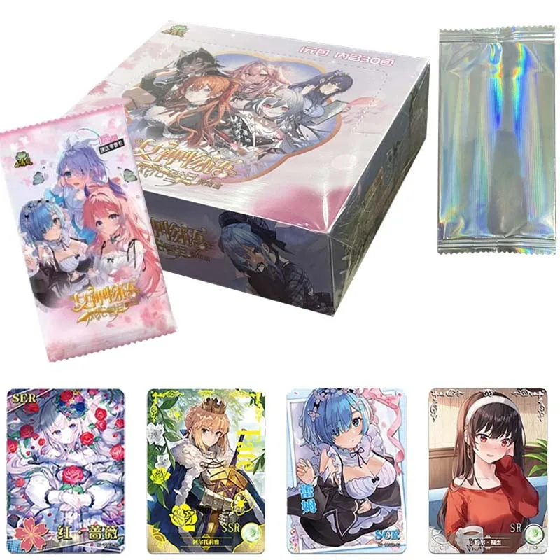 2023 Newest GoddessS story NS-10 Card Swimsuit Bikini Feast Booster Box Doujin Toys And Hobbies Gift